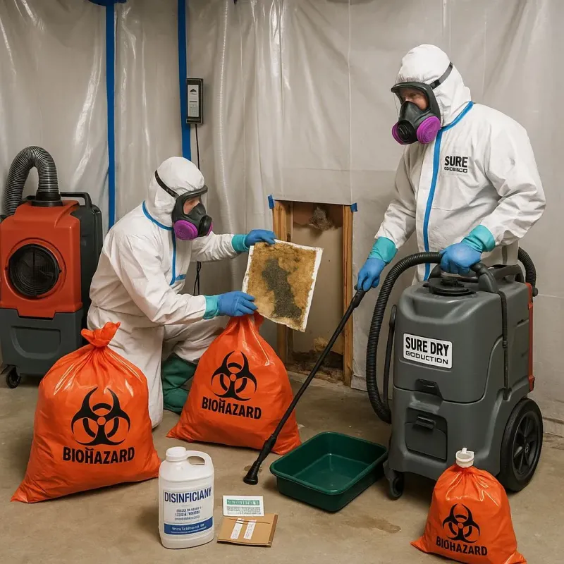Contaminated Water Handling Protocols process in Sedco Hills, CA