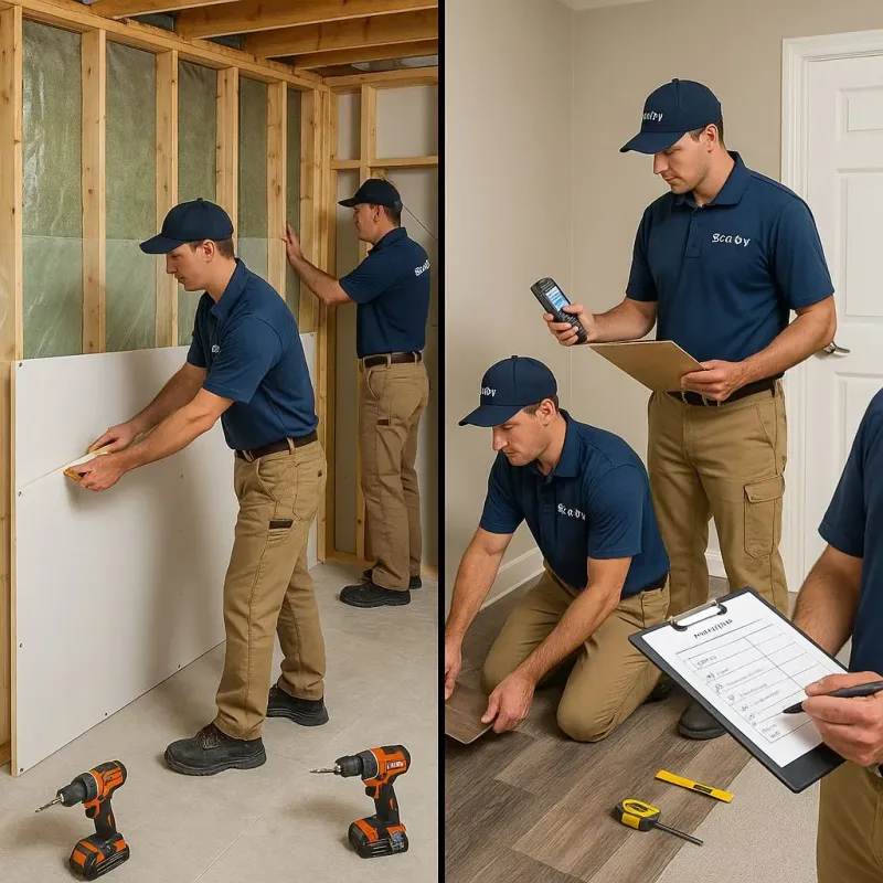 Repairs and Reconstruction process in Sedco Hills, CA